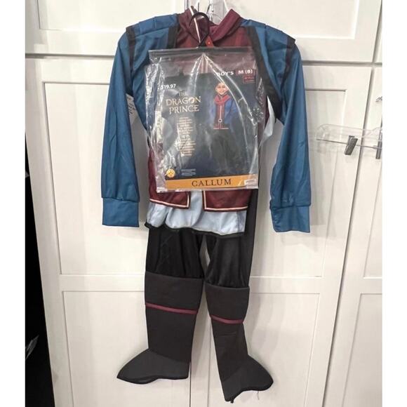New The Dragon Prince Callum Child Costume Boys Sz M 8 Netflix Rubies Halloween - Picture 3 of 7